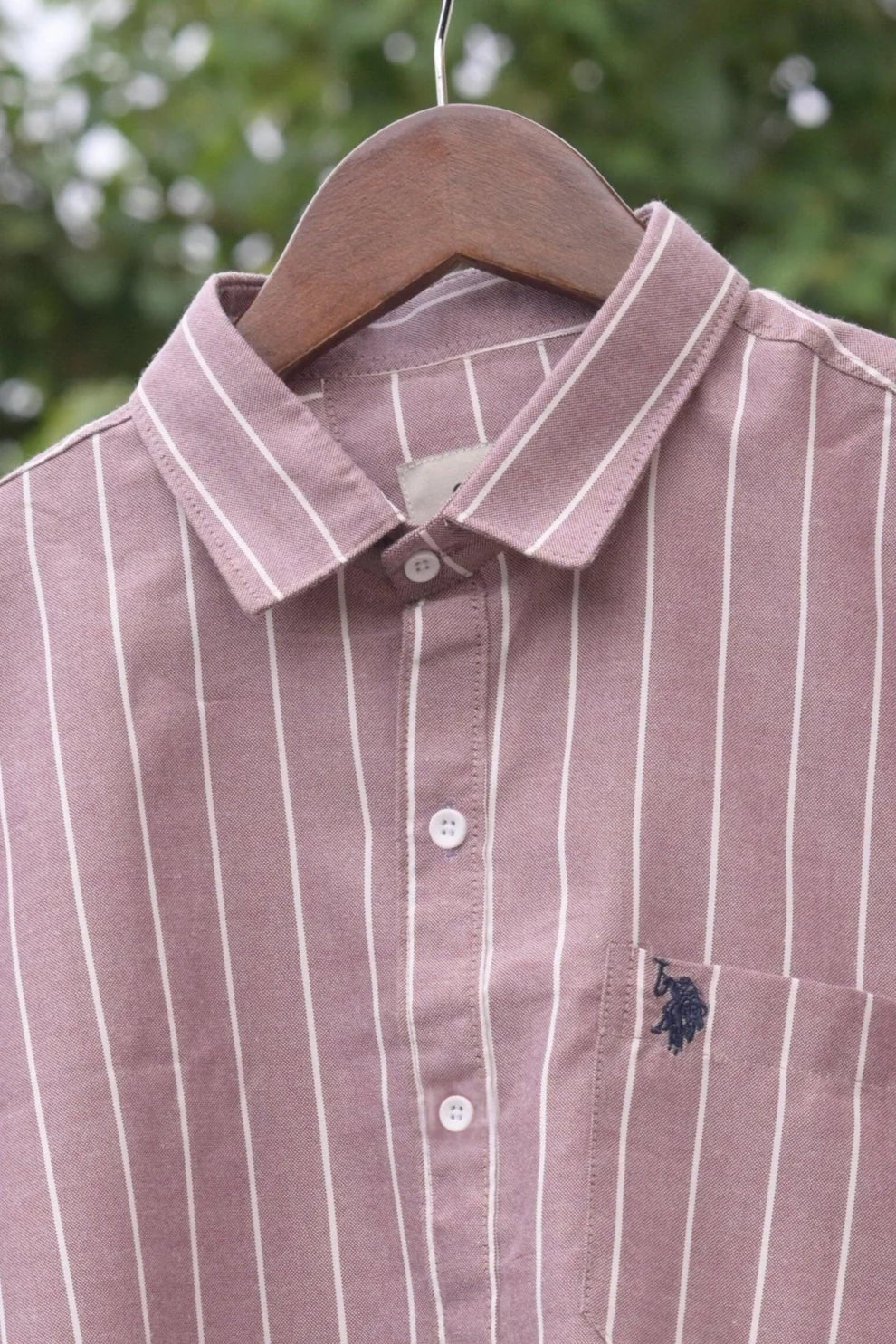 RED STRIPES SHIRT