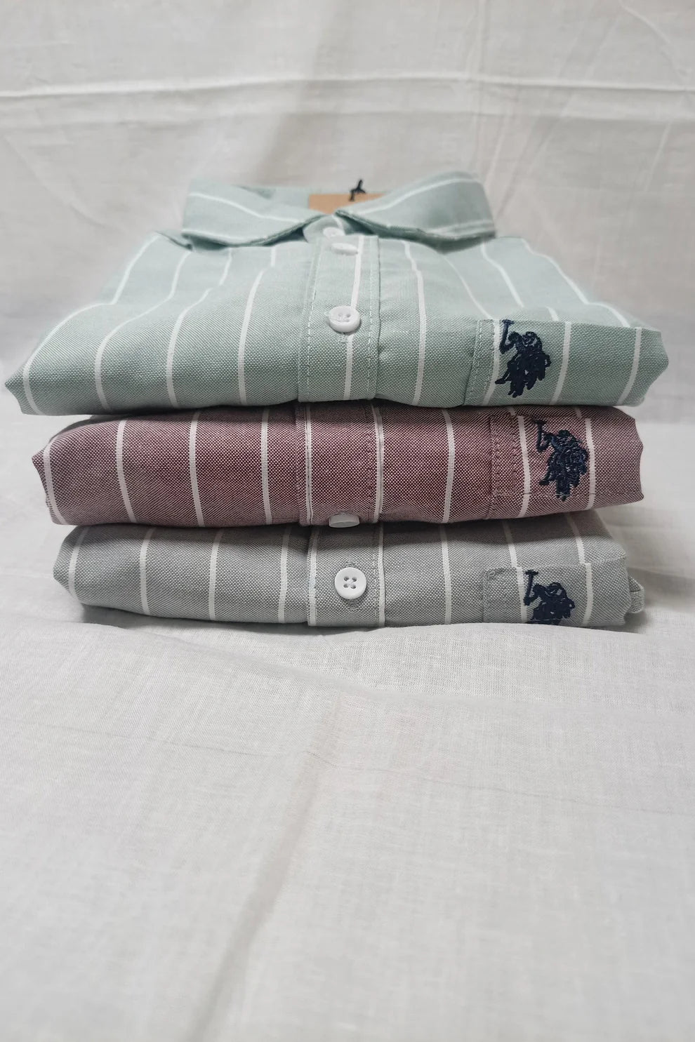 RED STRIPES SHIRT