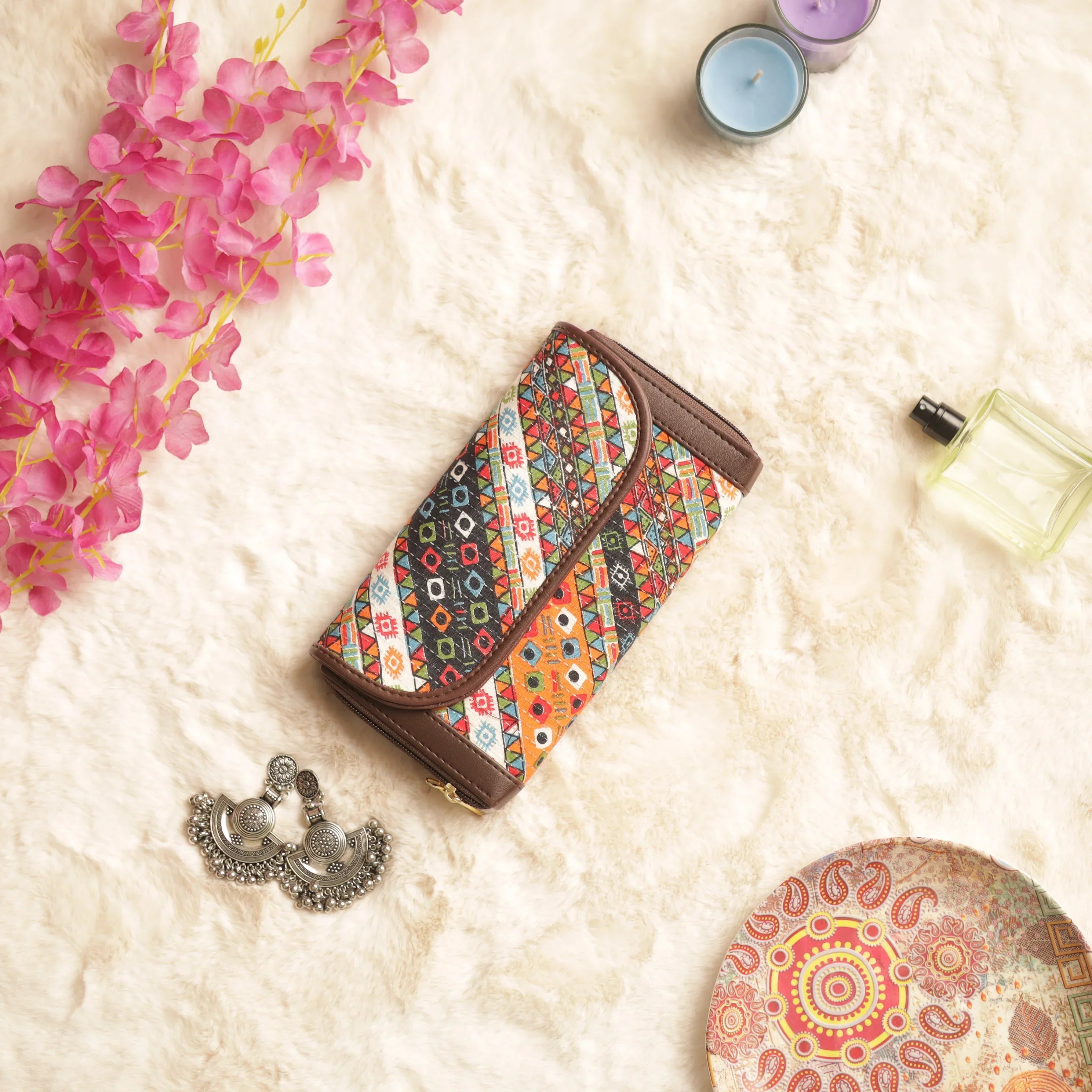 Ikat Banjara Handcrafted Clutch