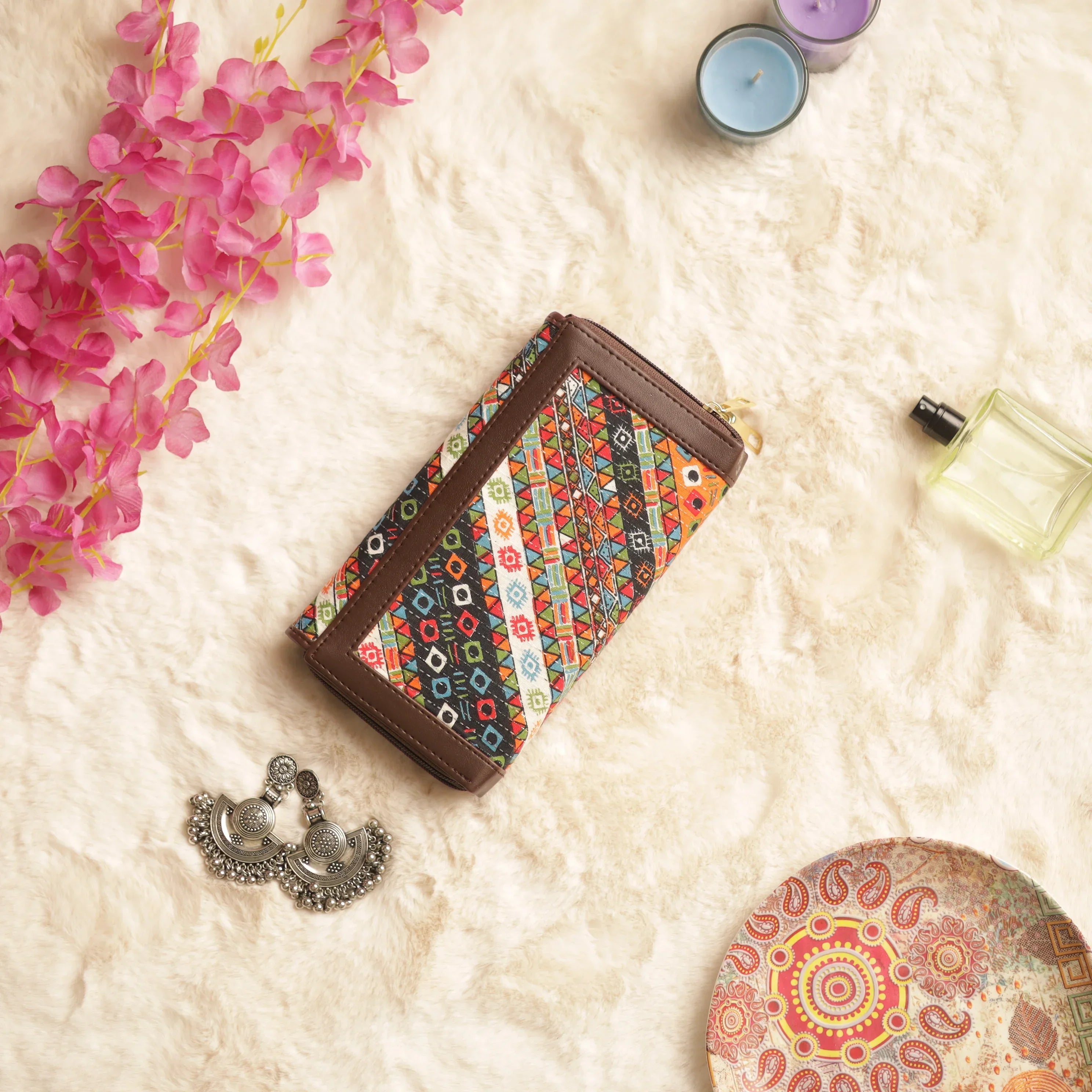 Ikat Banjara Handcrafted Clutch