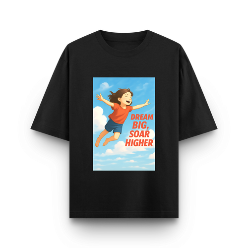 BIG DREAM OVERSIZED T-SHIRT – PREMIUM COTTON