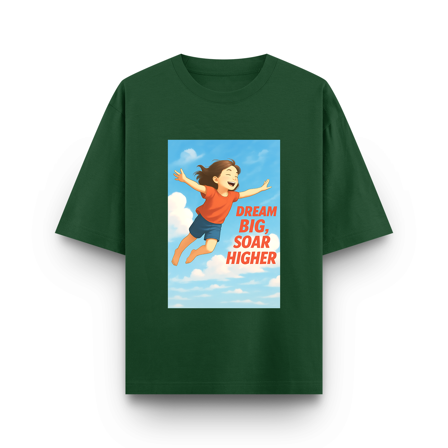 BIG DREAM OVERSIZED T-SHIRT – PREMIUM COTTON
