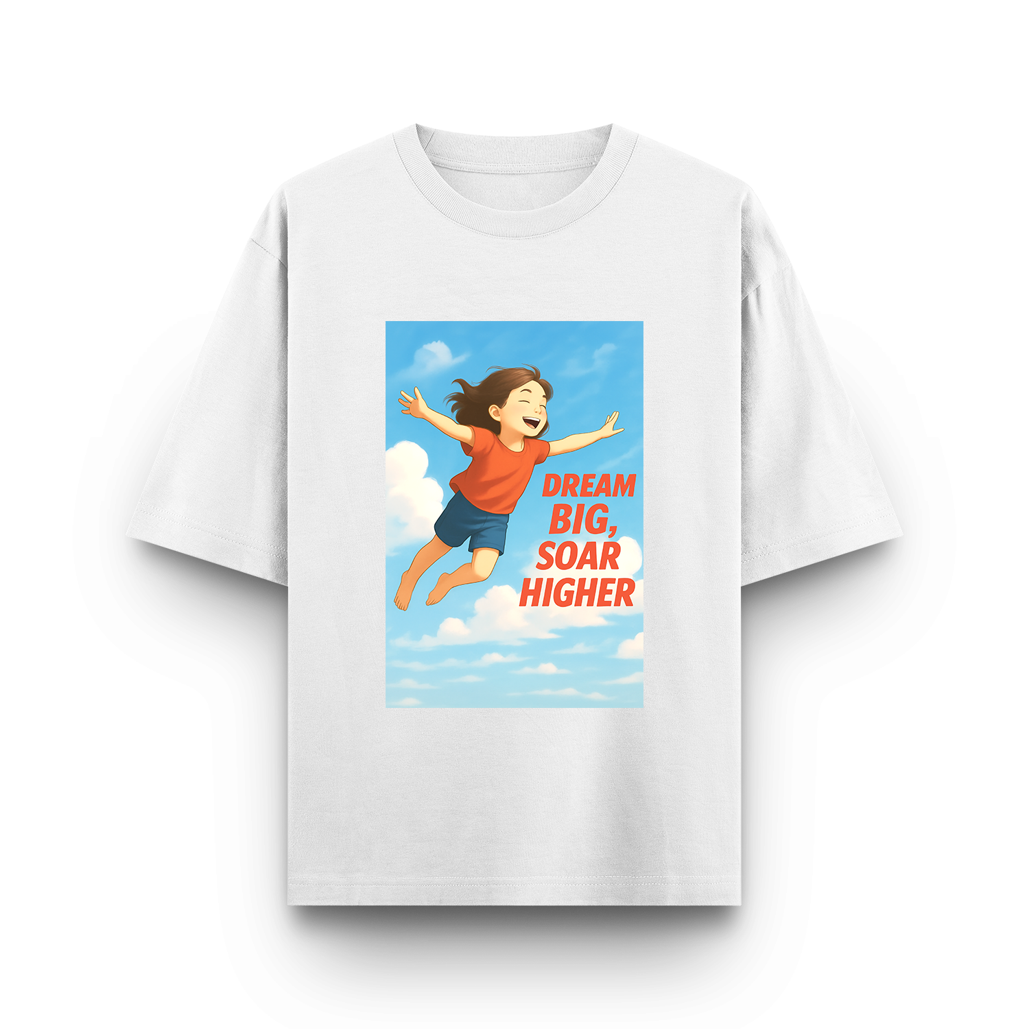 BIG DREAM OVERSIZED T-SHIRT – PREMIUM COTTON