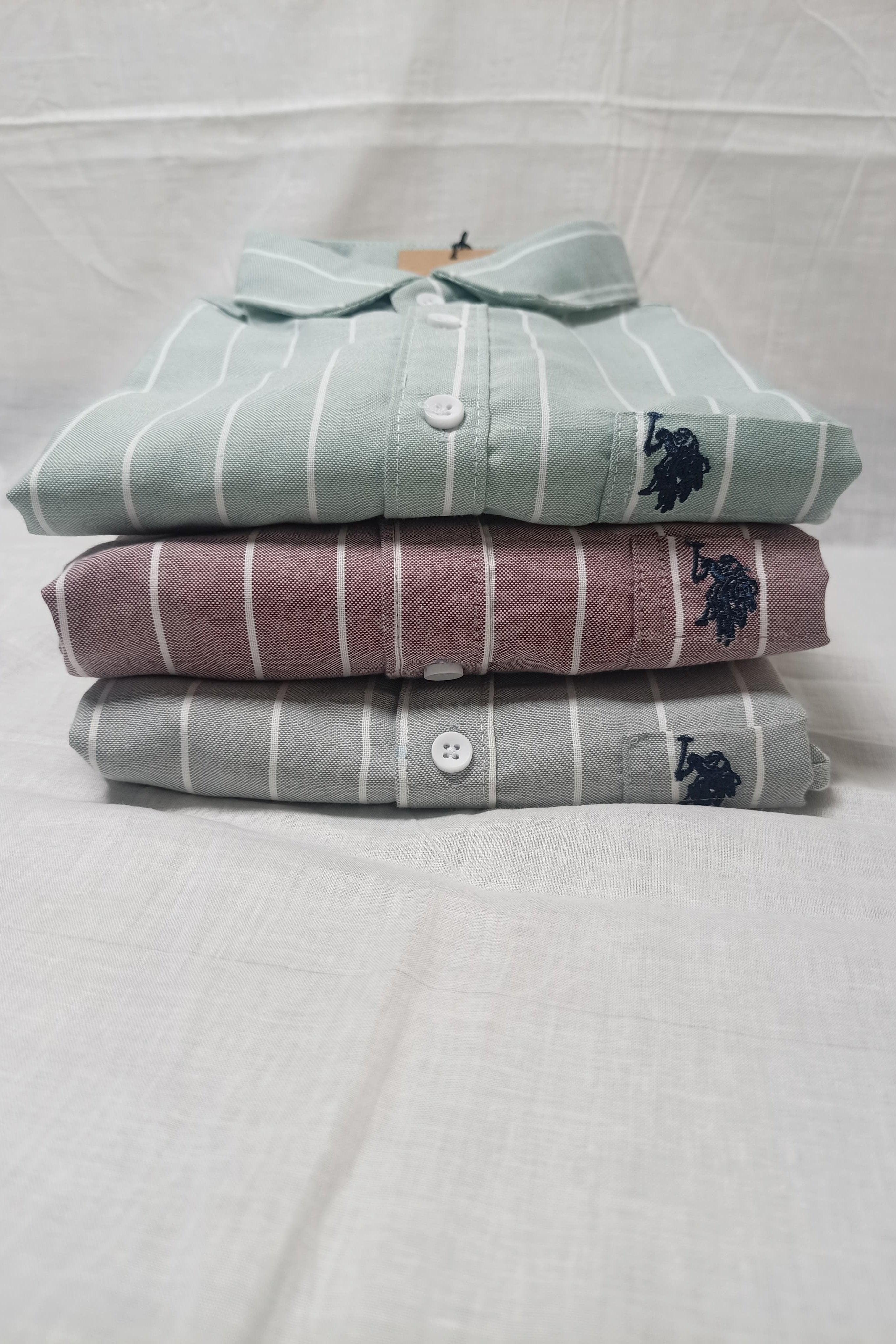 GREY STRIPES SHIRT