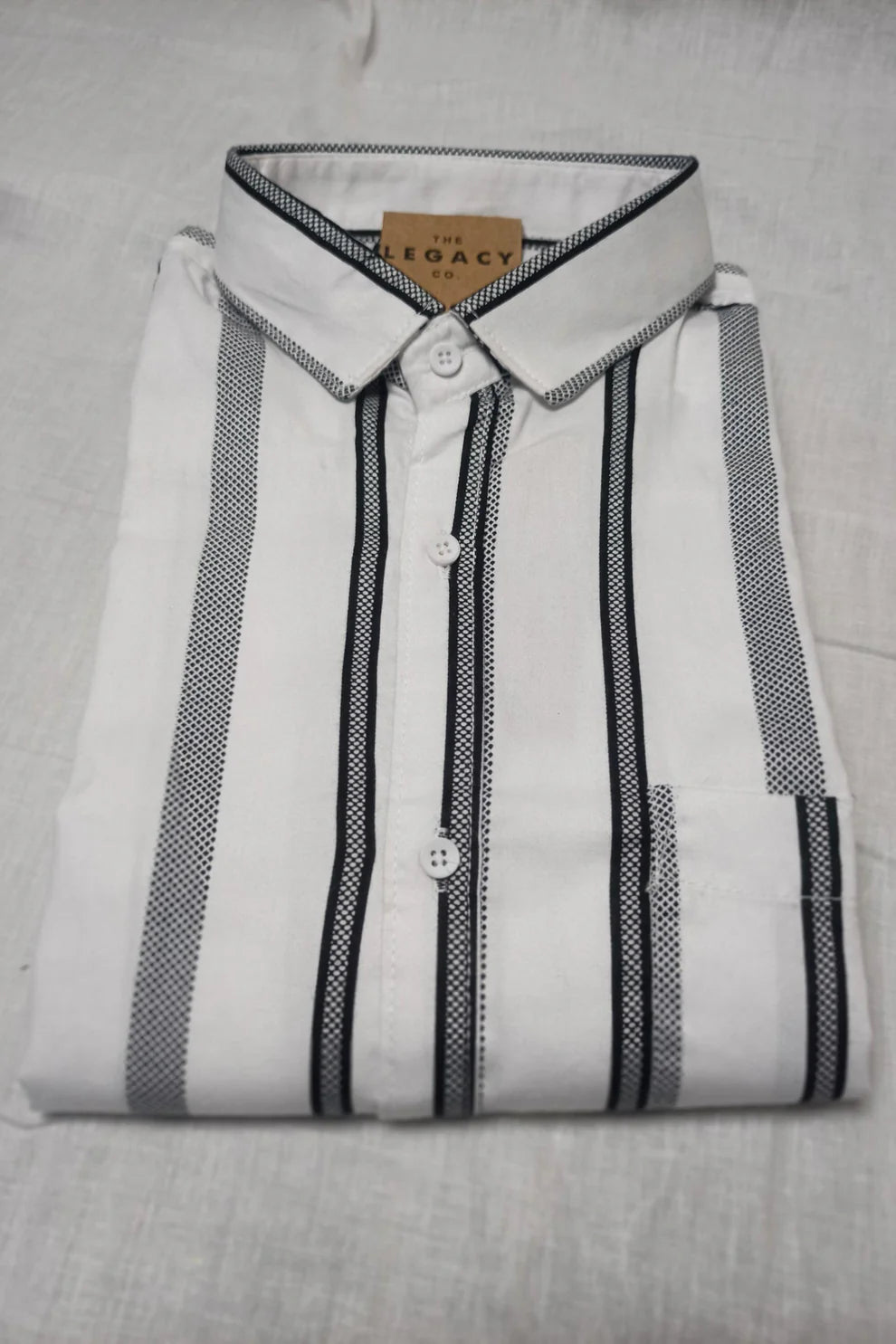 WHITE STRIPES SHIRT