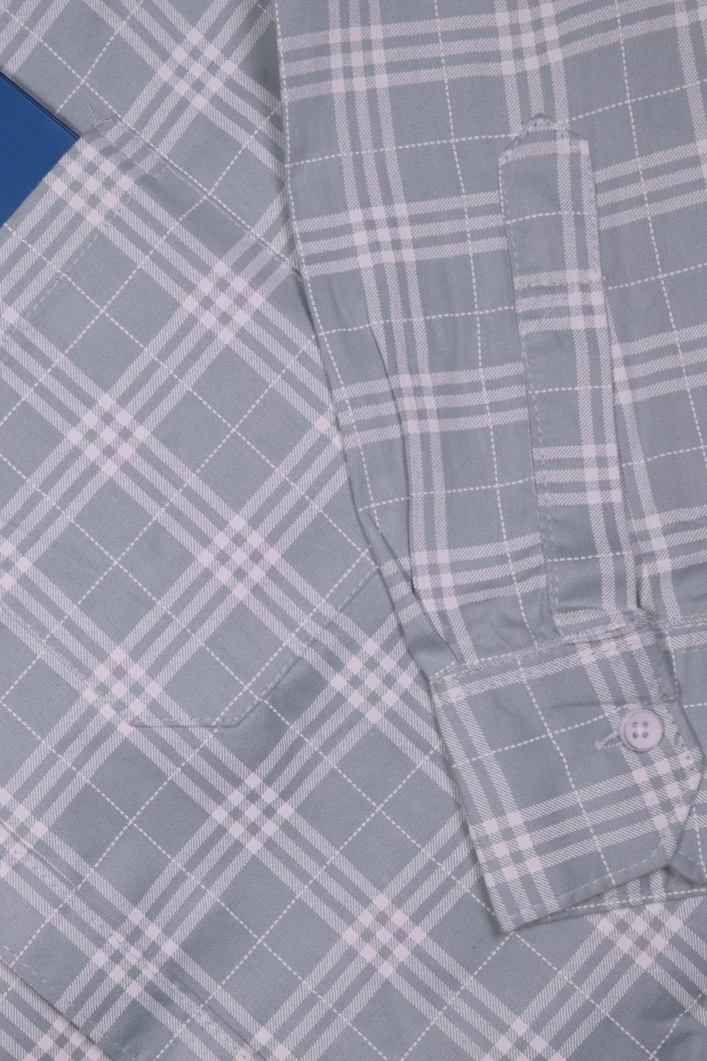 PISTA CHECKS IMPORTED COTTON SHIRT