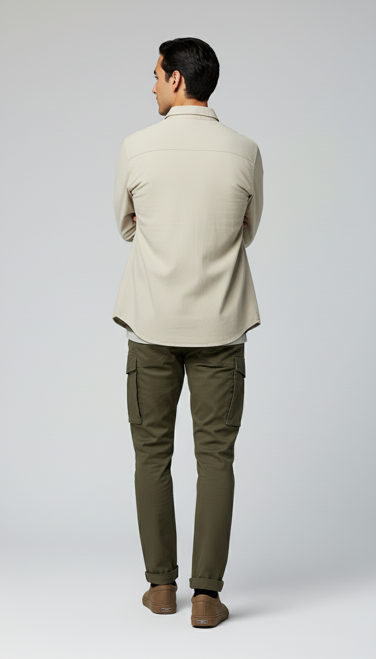 Six Pocket Regular Fit Cargo Pant
