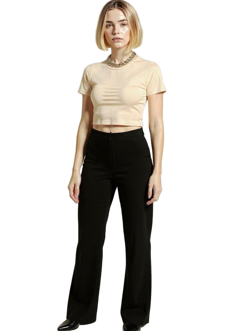 Cotton Crop Top for Women – Cropped & Comfy Fit