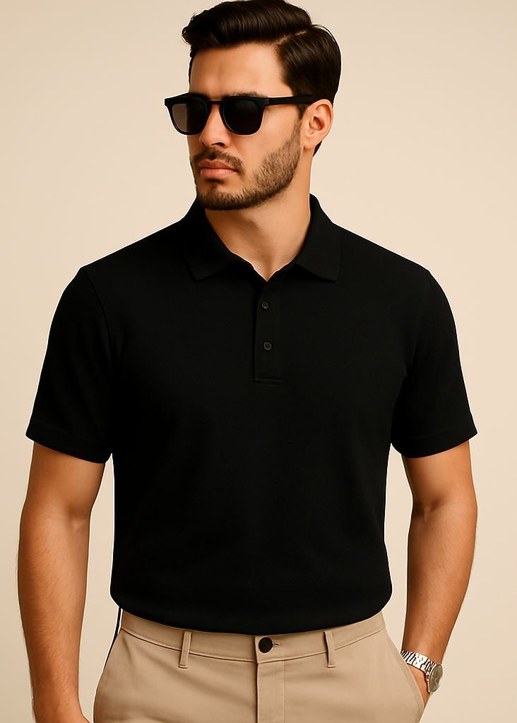 Black Polo Front