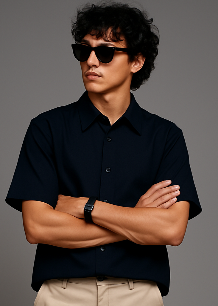 Black Shirt New Pose