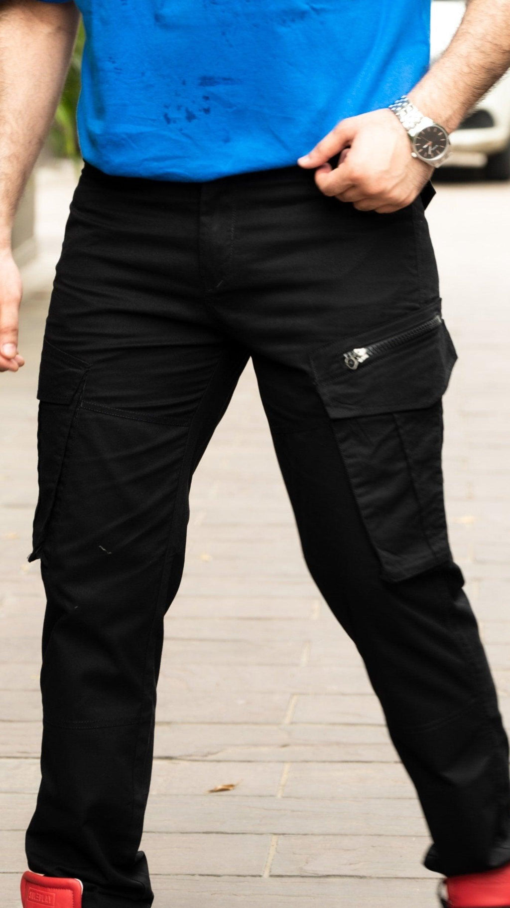GREY CARGO PANT