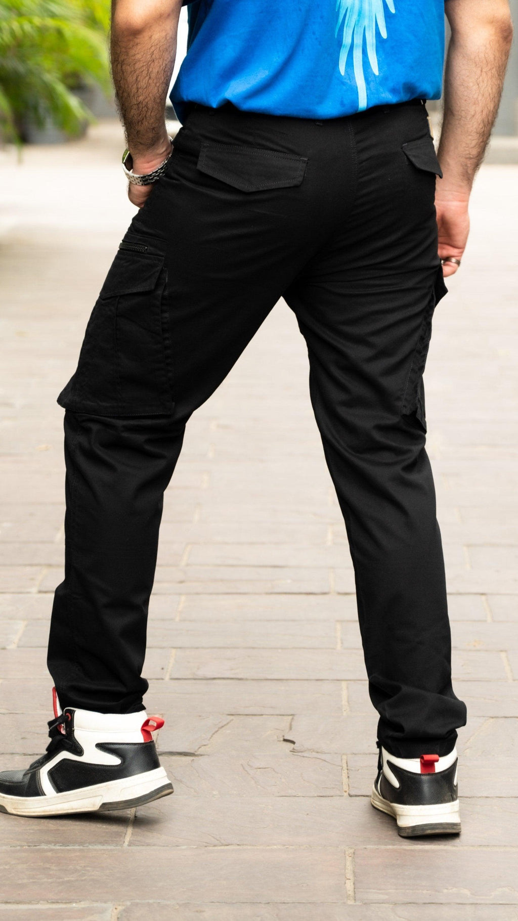 GREY CARGO PANT