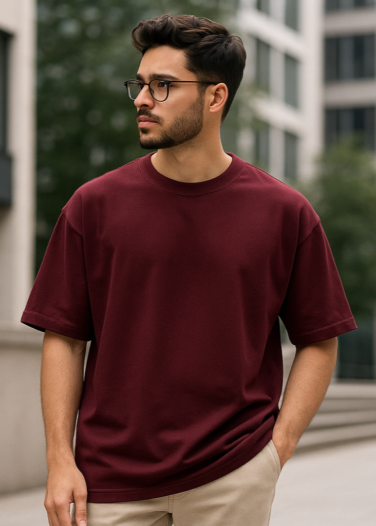 Maroon lifestyle shot