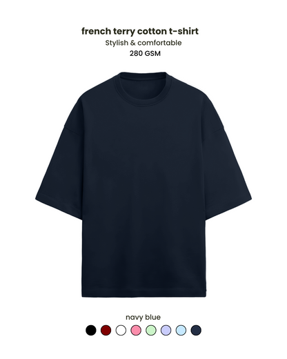 Premium cotton unisex 280 GSM  Oversized T-shirt (Copy) - Color Variant 3