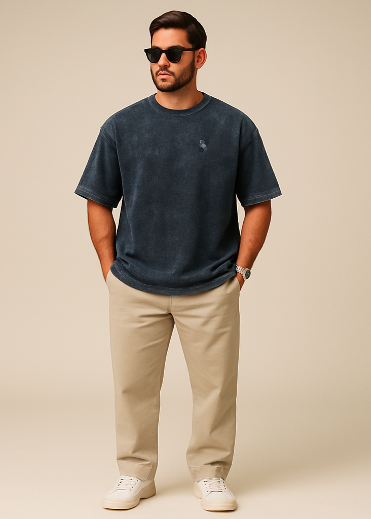 Navy Blue Acid Washed Full Body
