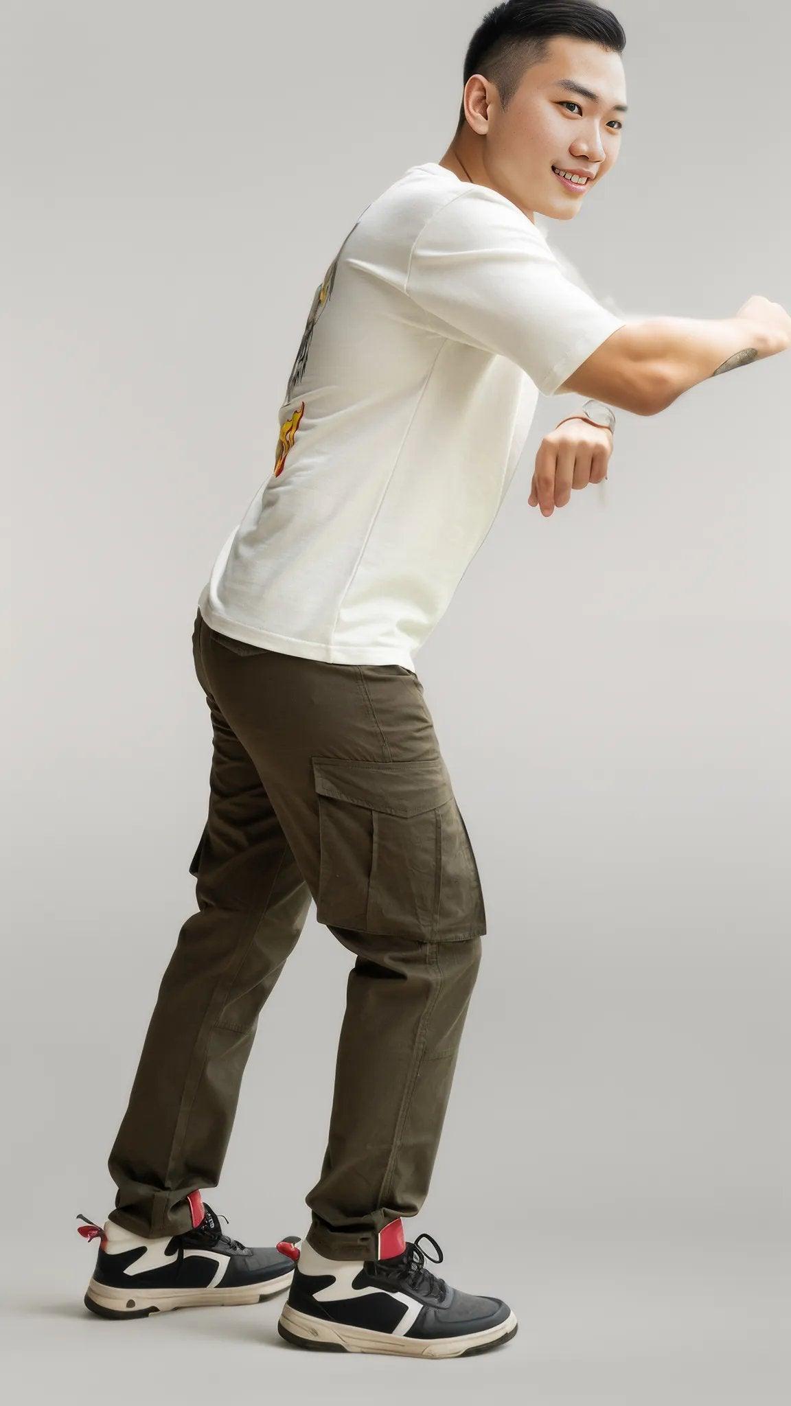 OLIVE GREEN CARGO PANT