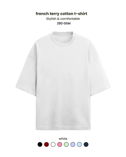 Premium cotton unisex 280 GSM  Oversized T-shirt (Copy) - Color Variant 3