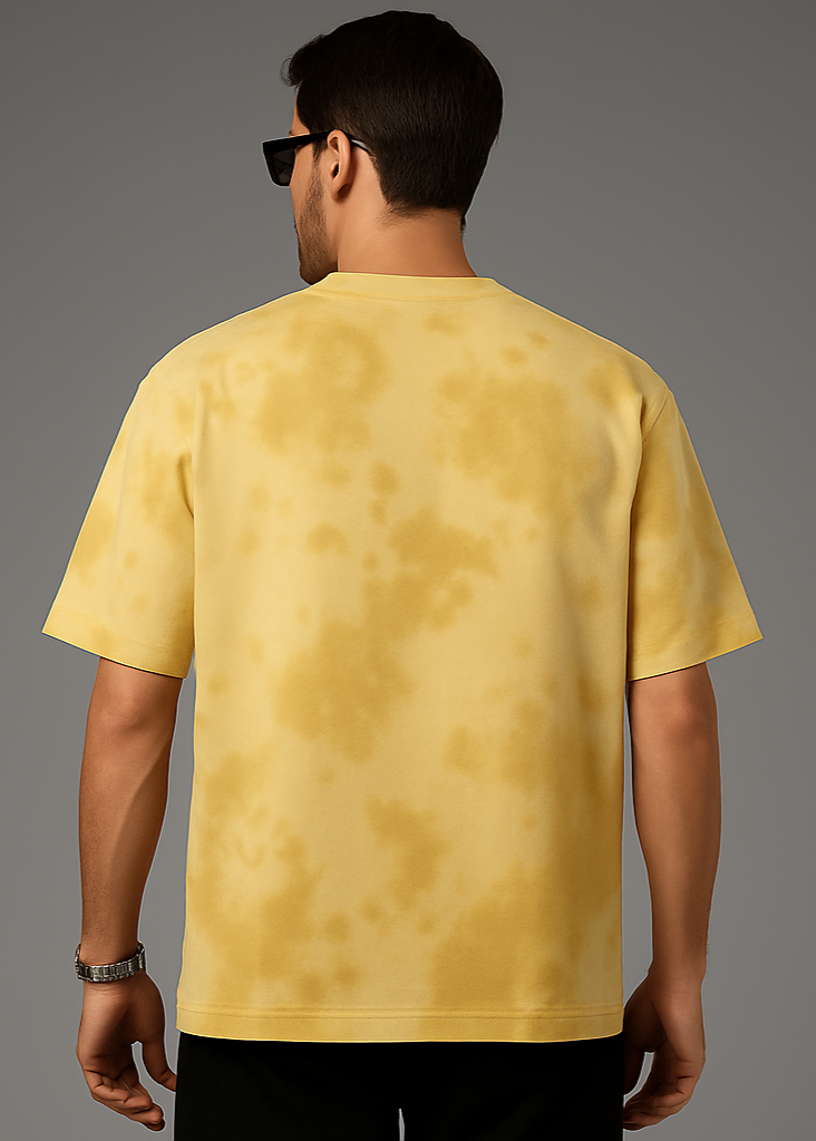 Yellow Tie Dye Studio Back